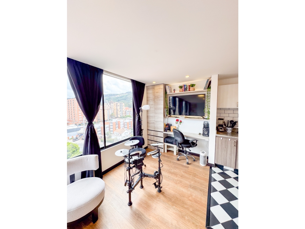 Hermoso Apartaestudio para venta en cedritos, Norte de Bogotá.