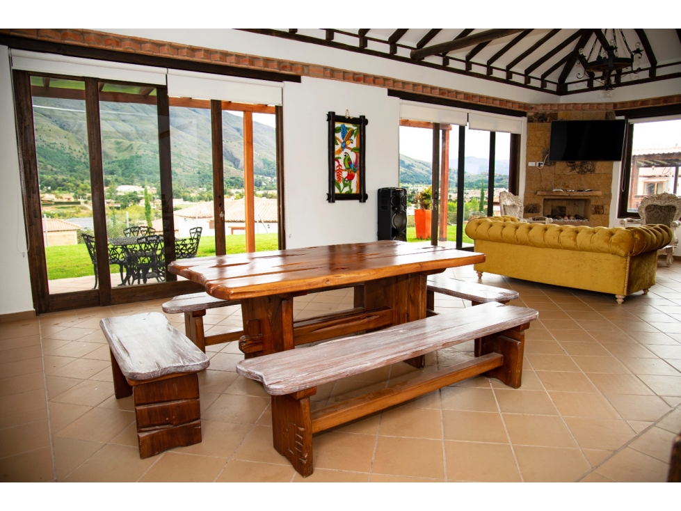 EXCLUSIVA CASA CAMPESTRE VILLA DE LEIVA 1.600MTS — foto 2