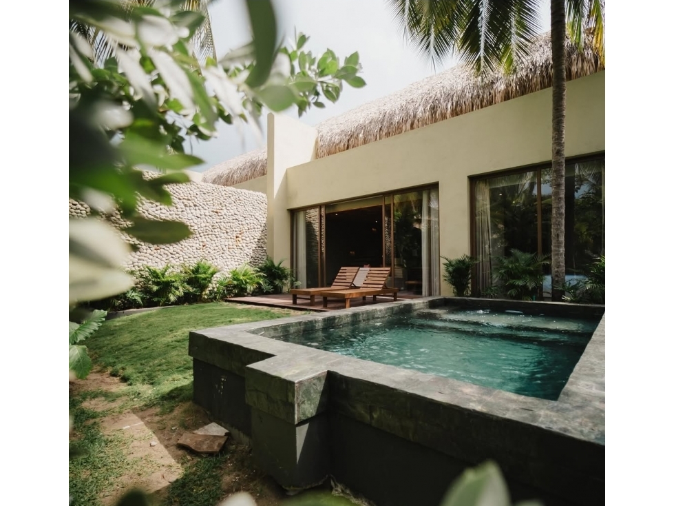 Se vende cabaña frente al mar en Palomino Naio - 2