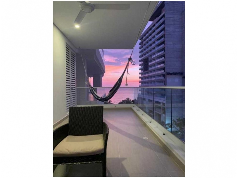 Apartamento residencial, vista frontal al mar, bello horizonte C-3 — foto 2