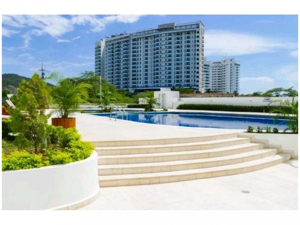 Se vende hermoso apartamento, 70m2, vista frontal al mar, rodadero sur — foto 3