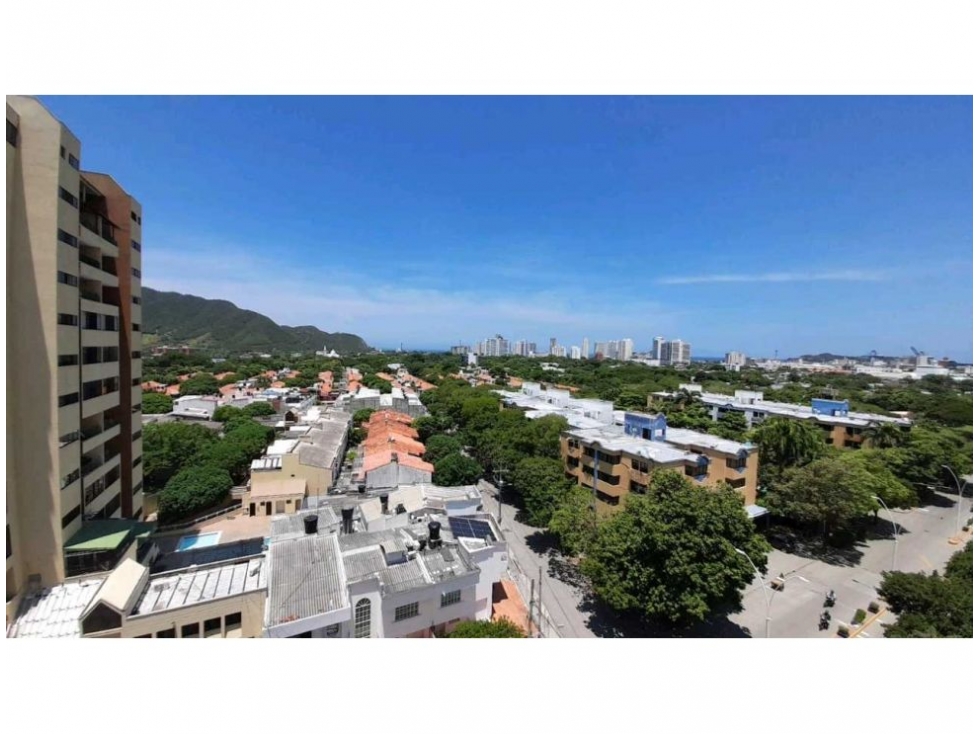 Se vende bonito apartamento casi nuevo en piso 8, 91m2, bavaria
