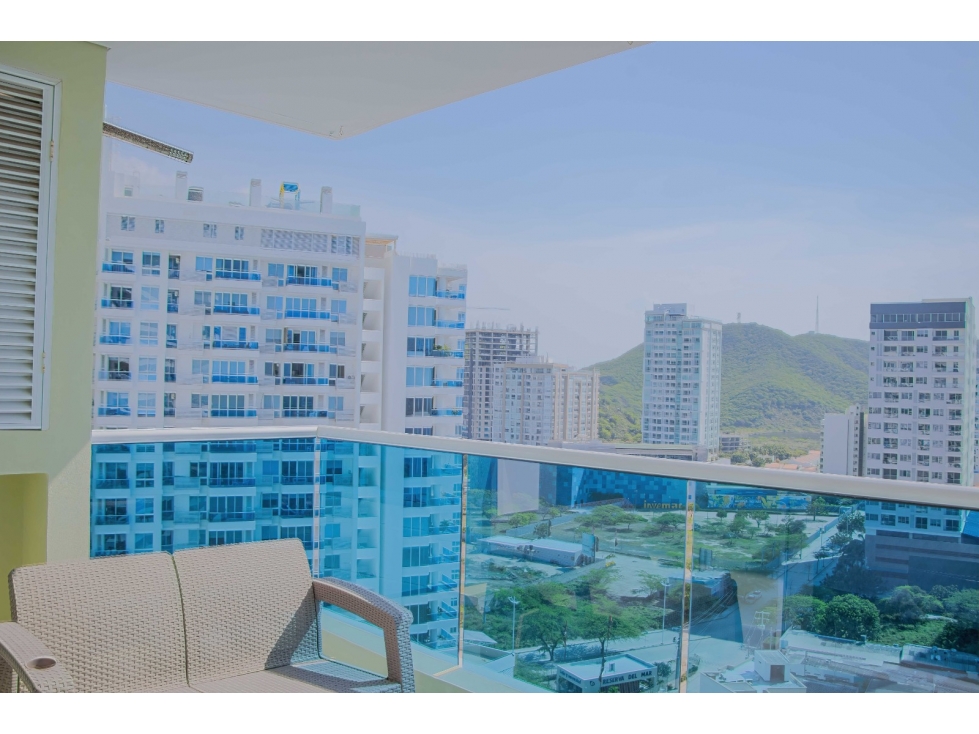 En Venta Apartamento Tipo Loft en Reservas Del Mar con vista al mar — foto 2