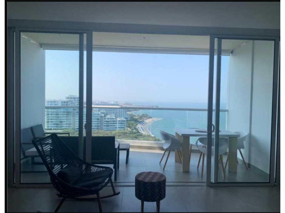 Exclusivo apartamento con vista frontal al mar, bello horizonte — foto 2