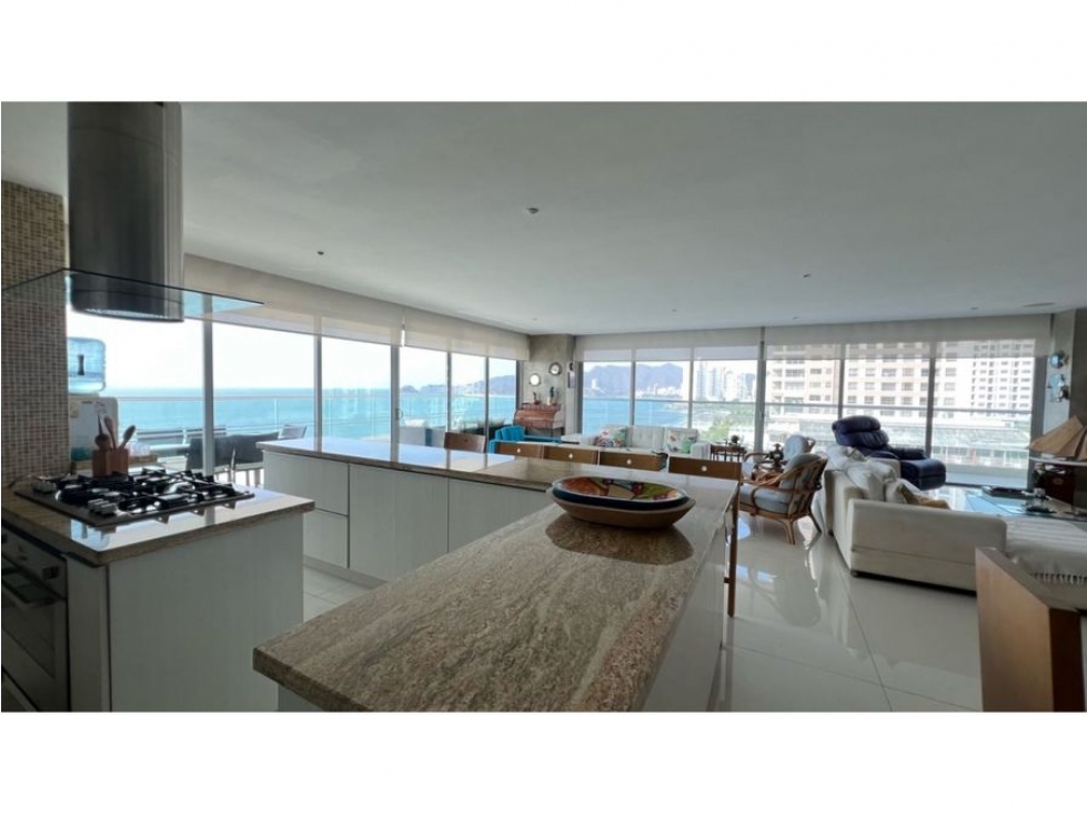 Venta apartamento primera línea en playa salguero Santa Marta-M — foto 2