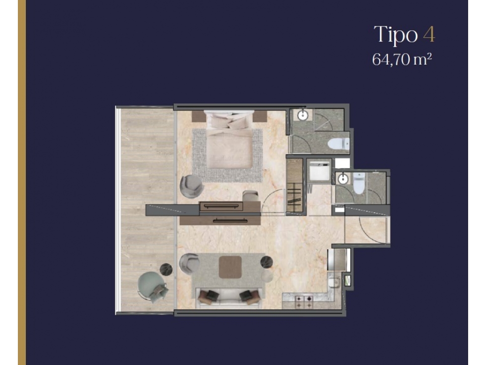 Apartamento con vista Frontal en primera linea de mar, SalgueroG-49