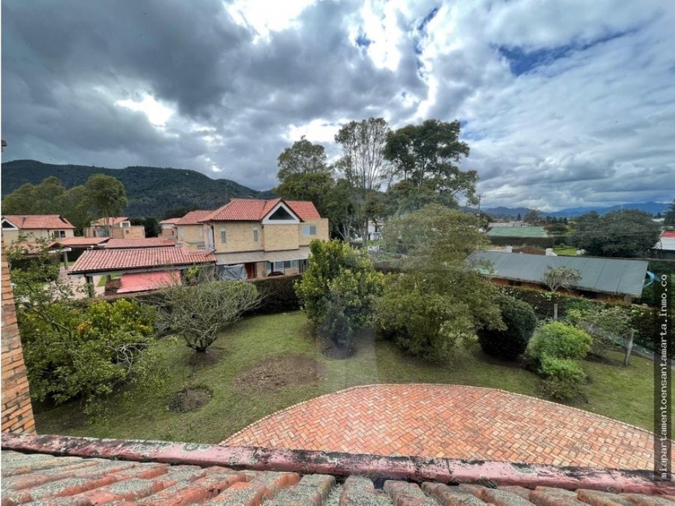 Venta casa campestre en Chia Cundinamarca, via de Guaymoral — foto 2