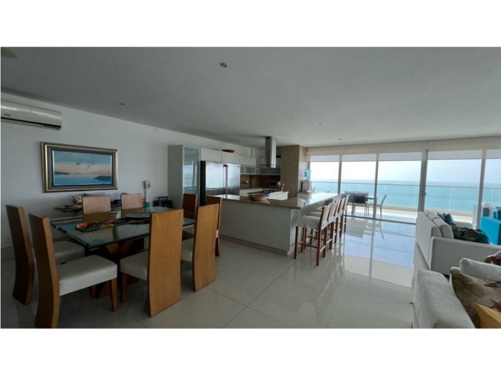 Venta apartamento primera línea en playa salguero Santa Marta-M — foto 3