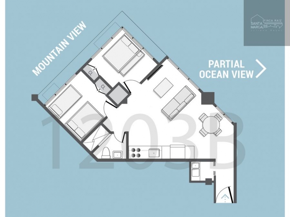 Apartamento con vista al mar y permiso turistico en el Rodadero — foto 4