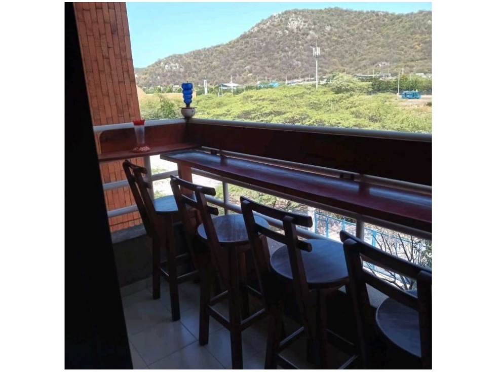 Se vende apartamento con renta turística de 59.8m2, pozos colorados — foto 4