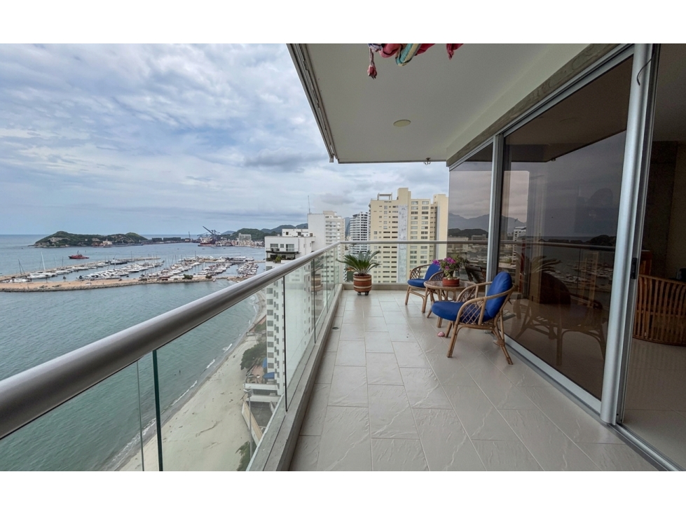 FRENTE A LA BAHÍA DE SANTA MARTA 193 M² DE EXCLUSIVIDAD EN BAHÍA LOFT — foto 2