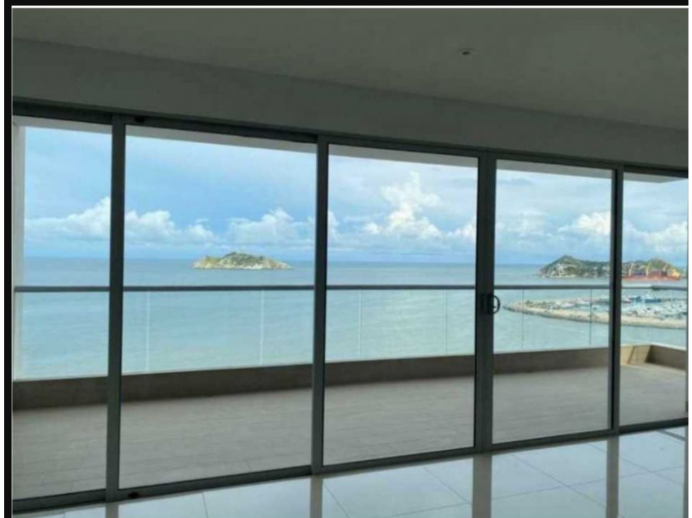 Lujoso apartamento en piso 11, 260m2, playa los cocos