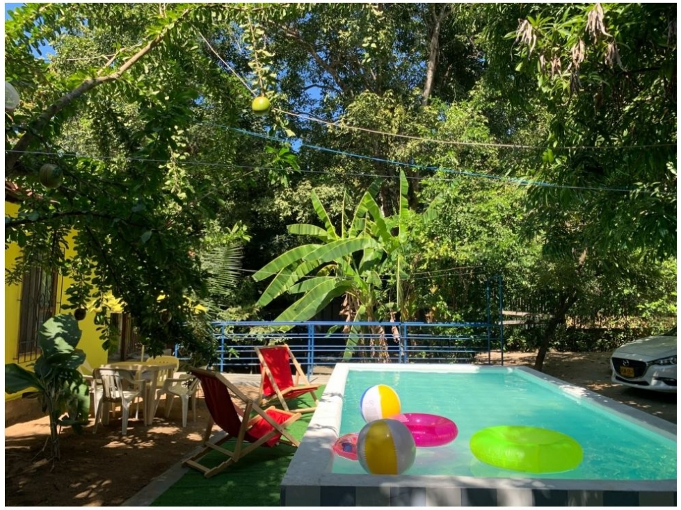 DOS CABAÑAS, UNA PISCINA Y UN MUNDO HERMOSO TIGRERA VÍA A MINCA - 4
