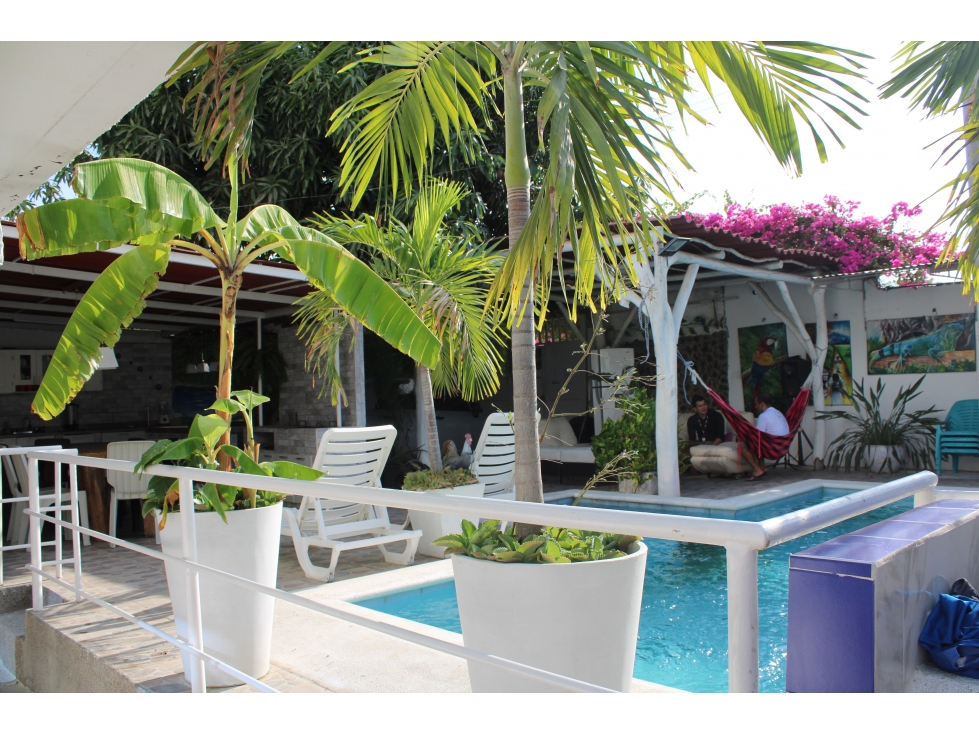 Encantadora Cabaña Bifamiliar con Piscina en Santa Marta - G.007
