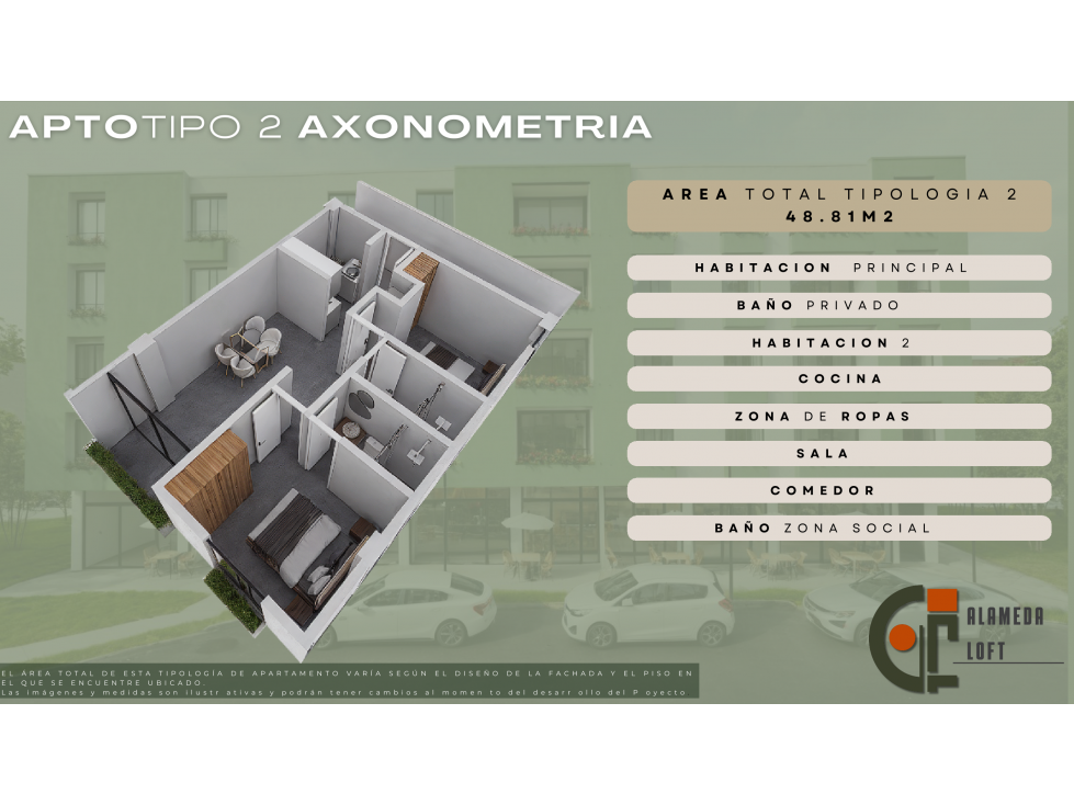 ALAMEDA LOFT, Proyecto VIS en Dosquebradas