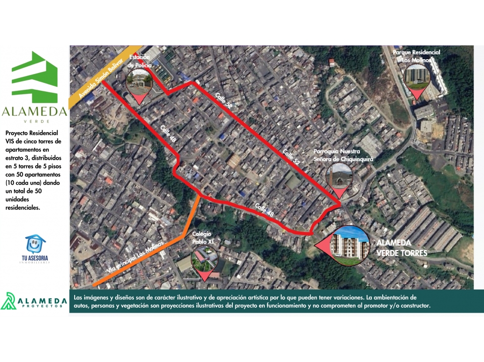 Proyecto VIS en Los Molinos, ALAMEDA VERDE Dosquebradas — foto 2