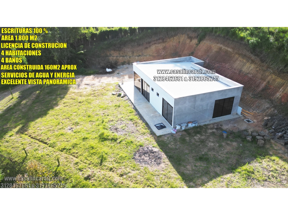 Finca en marinilla vereda cascajo Escritura al 100% - Licencia — foto 2