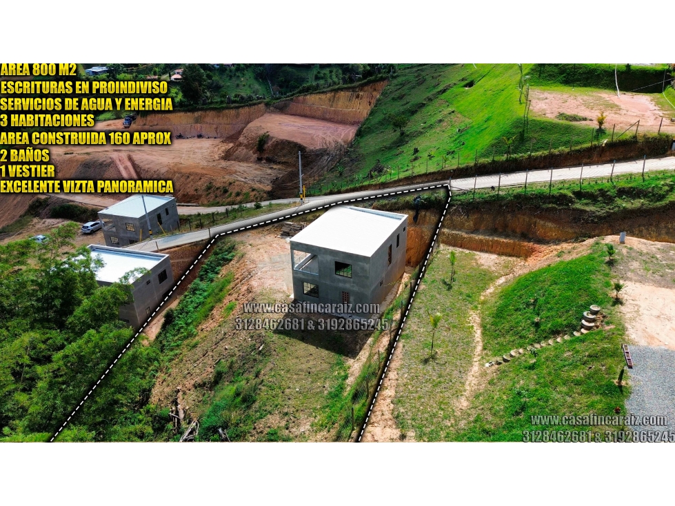 Finca en marinilla en obra gris a 3 min de la autopista $260 millones — foto 2