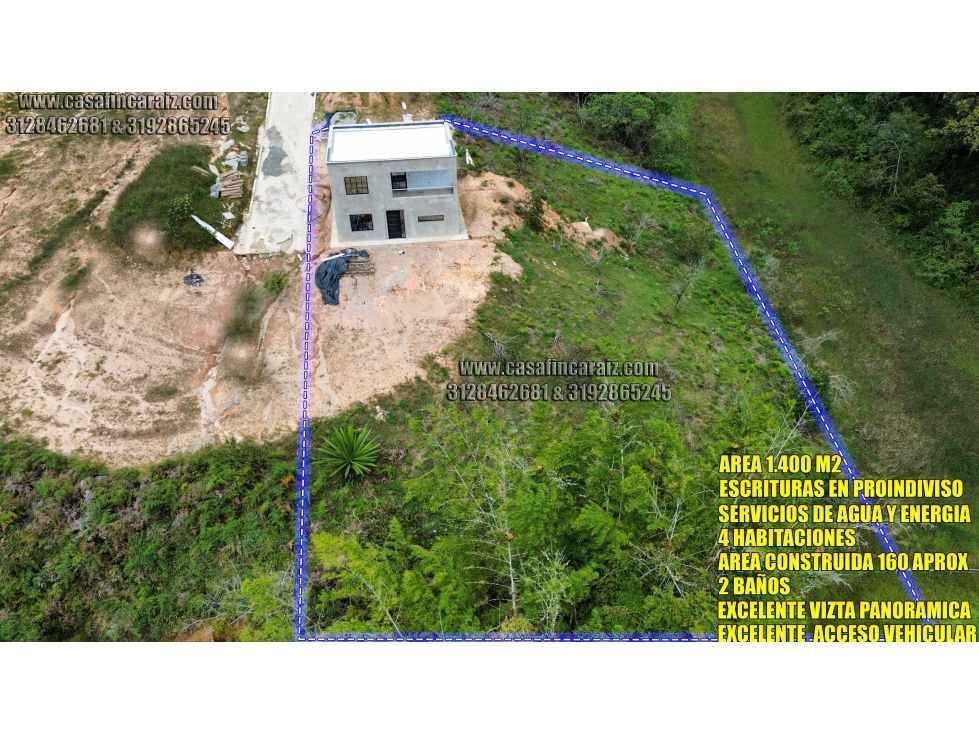 Finca en Marinilla en obra gris cerca a la autopista 275$ millones — foto 2