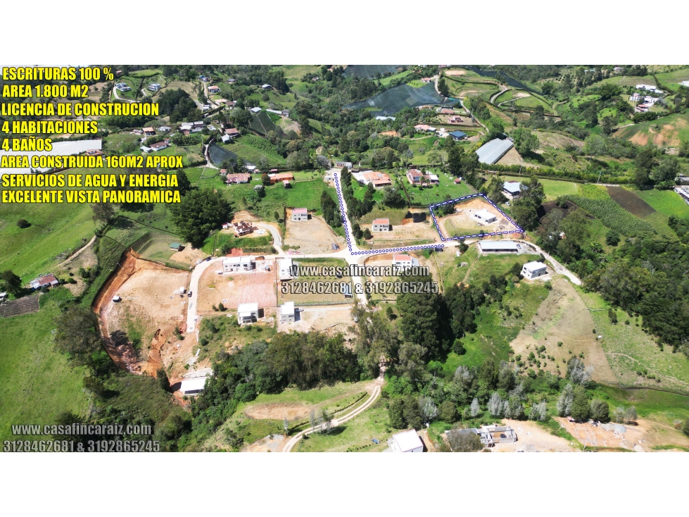 Finca en marinilla vereda cascajo Escritura al 100% - Licencia — foto 3