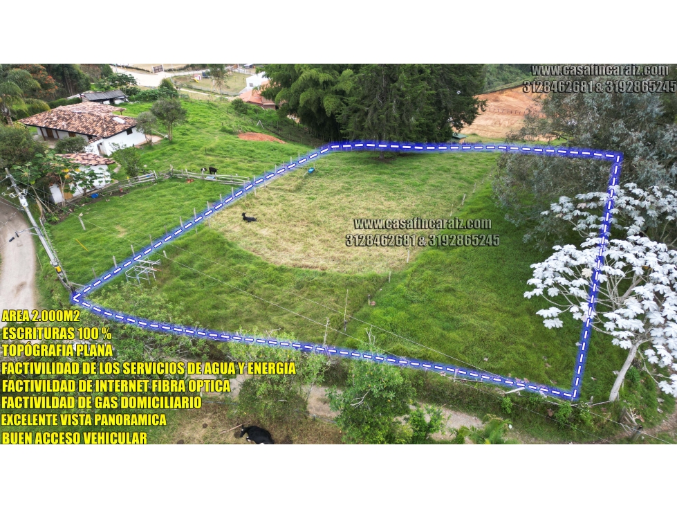 Lote en marinilla Plano 2.000 m² en Vereda Cascajo Abajo — foto 5