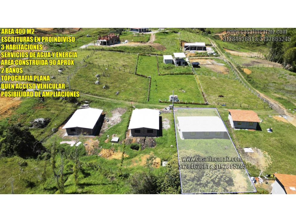 Finca campestre en marinilla vía al Peñol en obra gris 163 millones — foto 4