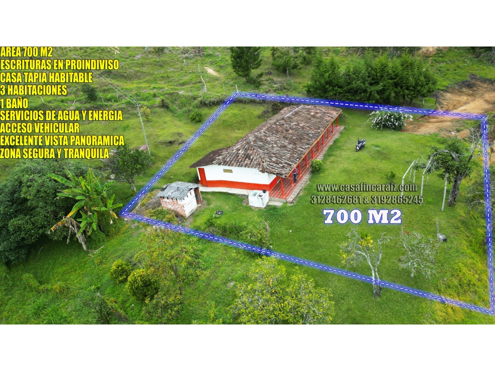 casa campestre de tapia habitable -vereda el águila san Vicente — foto 2