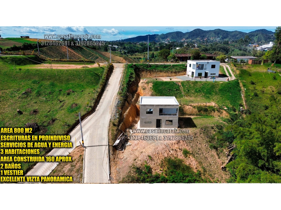 Finca en marinilla en obra gris a 3 min de la autopista $260 millones — foto 4