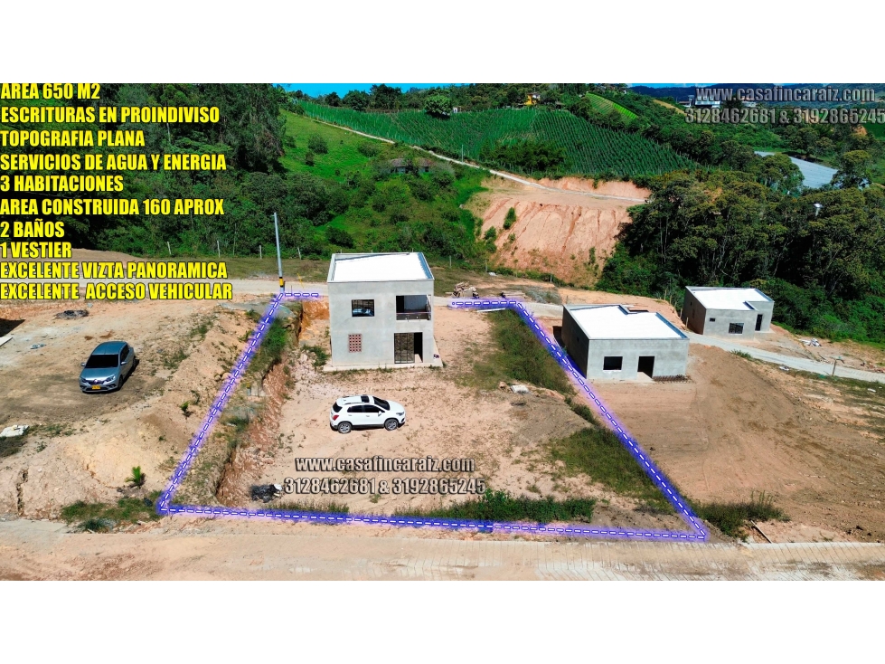 Finca en Marinilla en obra gris cerca a la autopista 265$ millones — foto 3