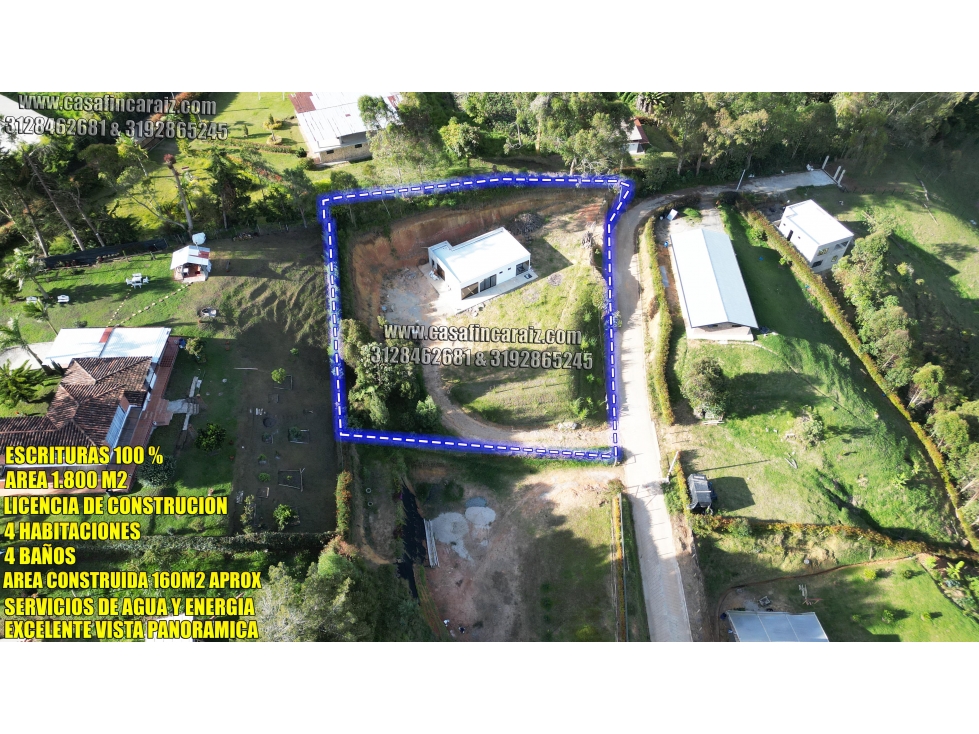 Finca en marinilla vereda cascajo Escritura al 100% - Licencia — foto 5