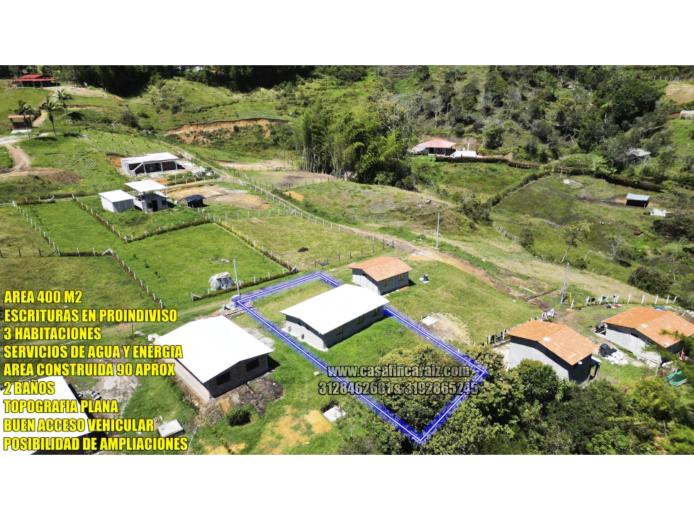 Finca campestre en marinilla vía al Peñol en obra gris 163 millones — foto 5