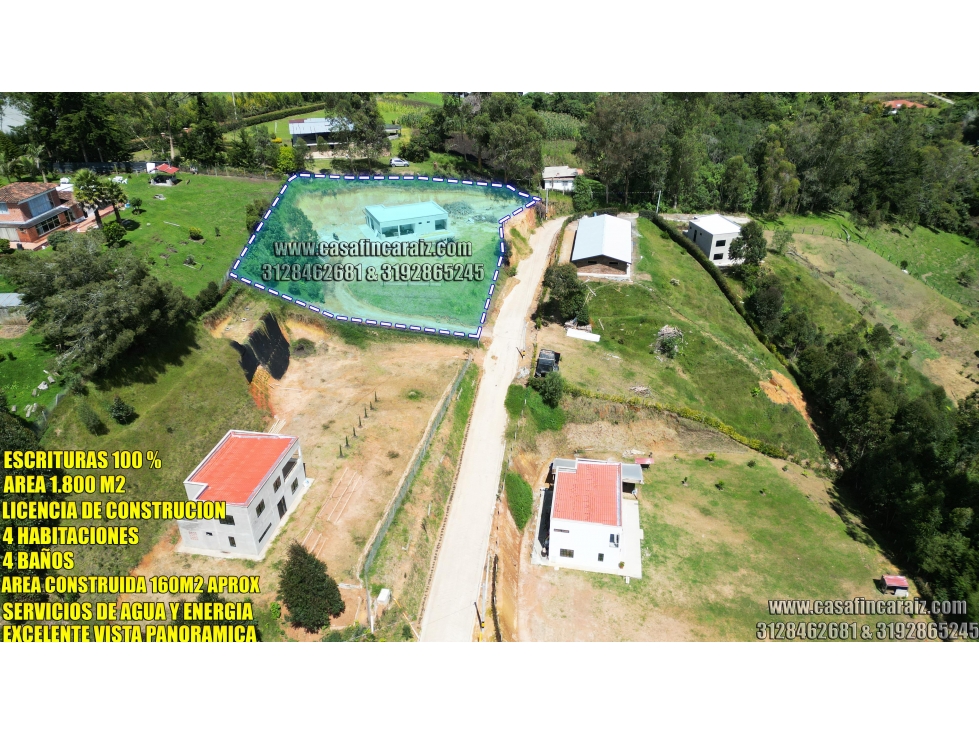 Finca en marinilla vereda cascajo Escritura al 100% - Licencia — foto 6