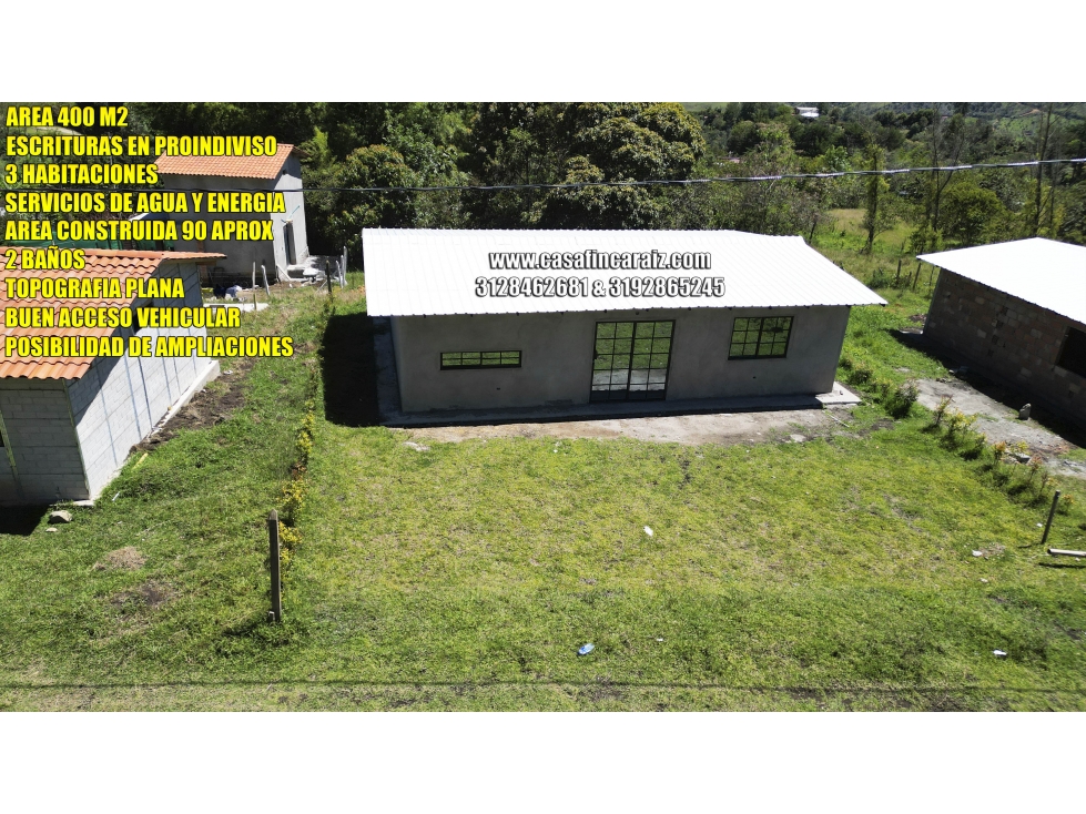 Finca campestre en marinilla vía al Peñol en obra gris 163 millones — foto 6