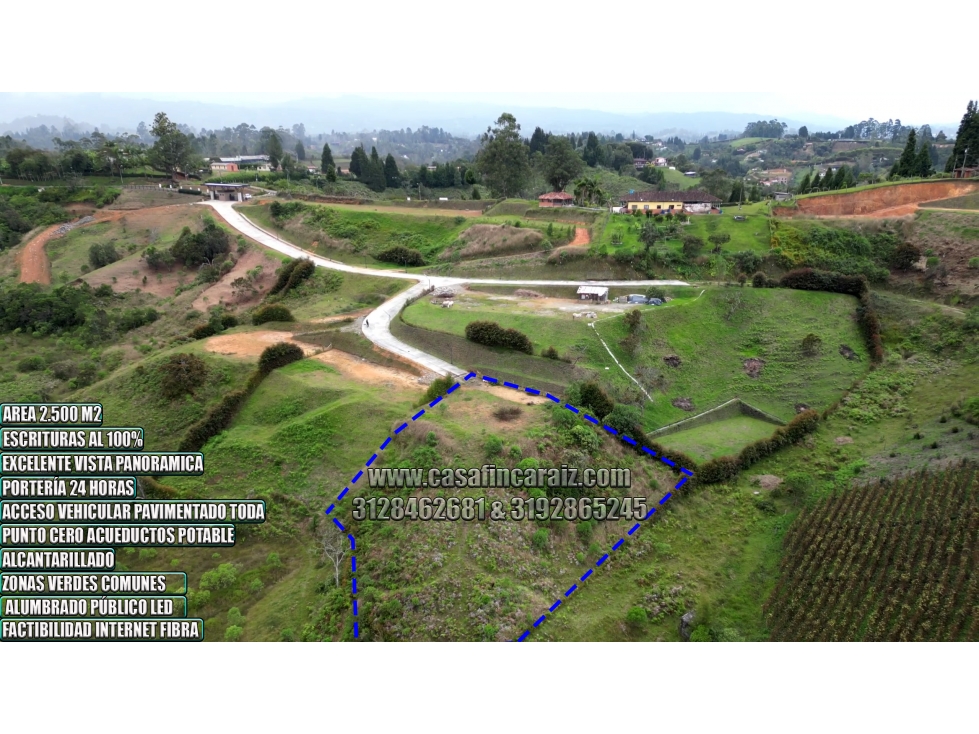 Lote en Rionegro- manpuesto de Lujo de 2.500 m² en Condominio — foto 2