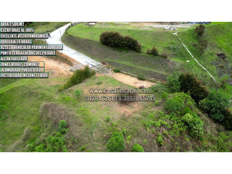 Lote en Rionegro- manpuesto de Lujo de 2.500 m² en Condominio — foto 3