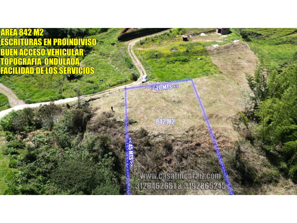 Lote económico 840M2 en Marinilla Sector Chochomayo $80 millones — foto 2