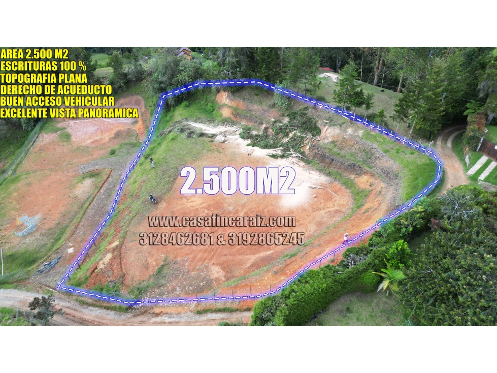 lote en guarne vereda juan23 con escrituras al 100%