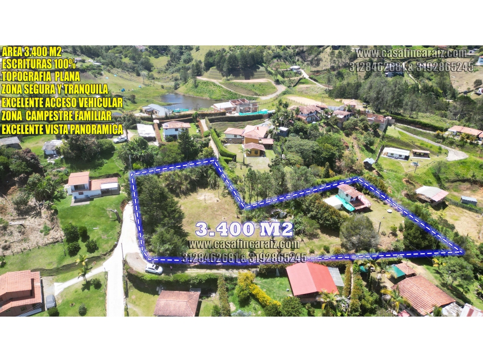 casa lote san Vicente sector el aguila cerca a la autpista med/bog