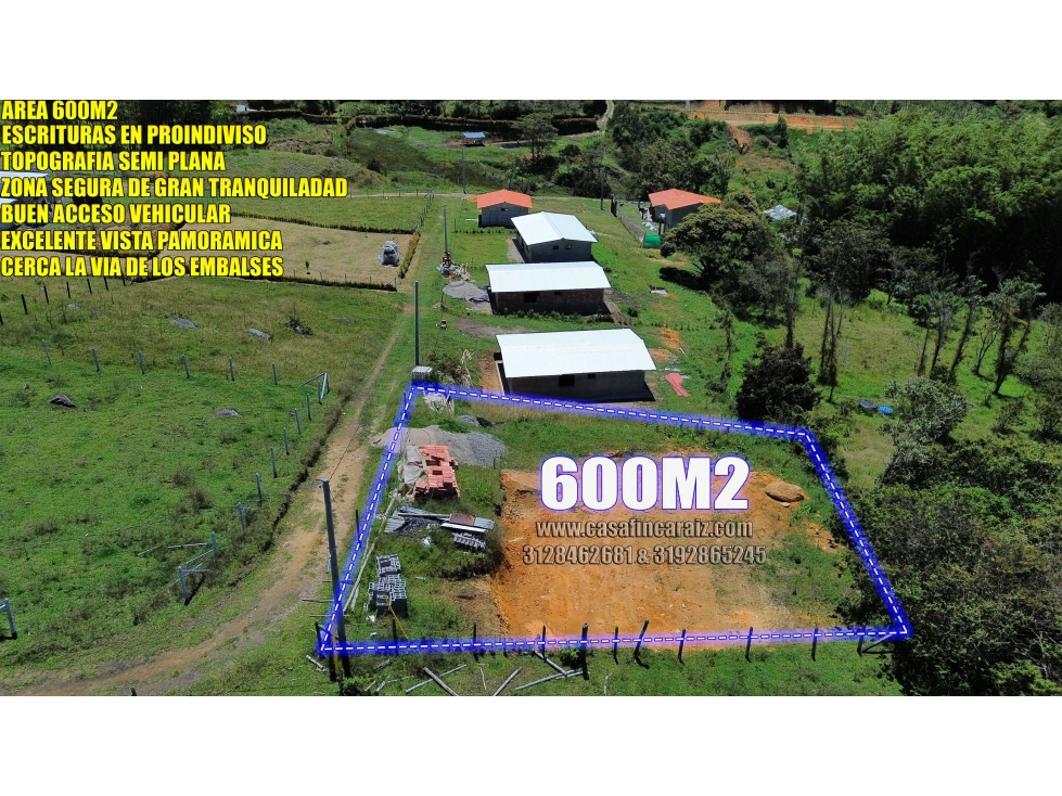 lote SEMIPLANO en marinilla vía el peñol Guatapé $ 92millones — foto 2
