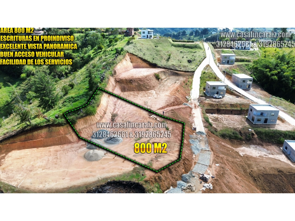LOTES EN MARINILLA A 3 MINUTOS DE LA AUTOPISTA ME/BOG 800 M2 — foto 3