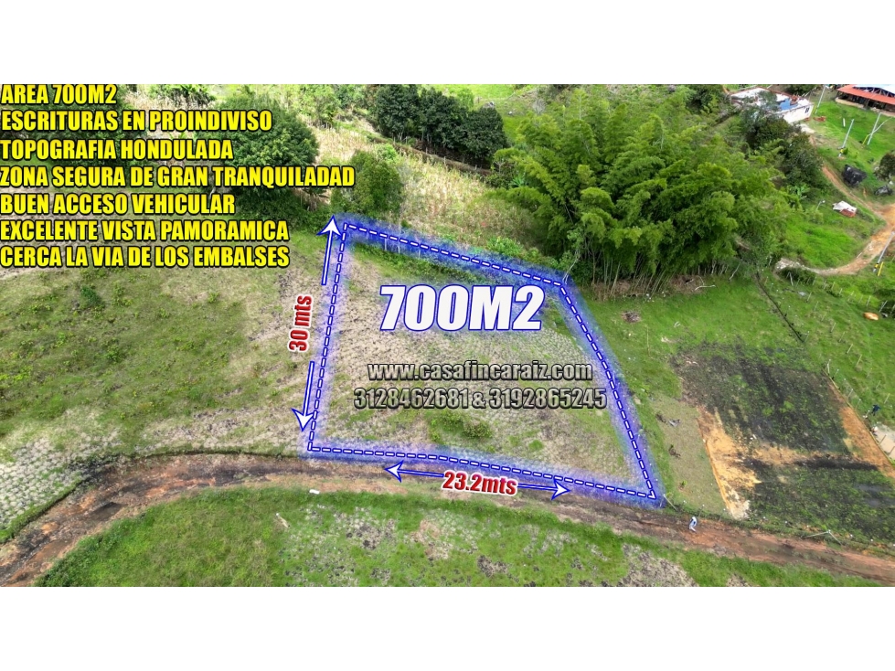LOTE ECONOMICO EN MARINILLA VIA EL PEÑOL $60 MILLONES — foto 2