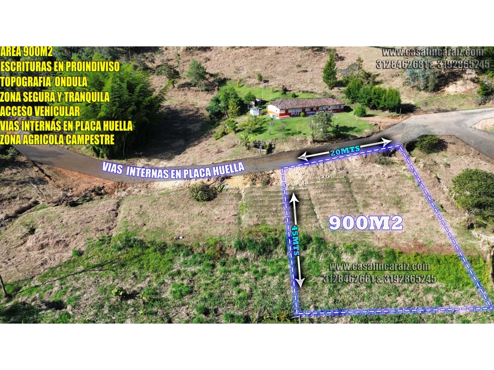 lote a 10 minutos de la autopista med/bog san Vicente sector el aguila — foto 2