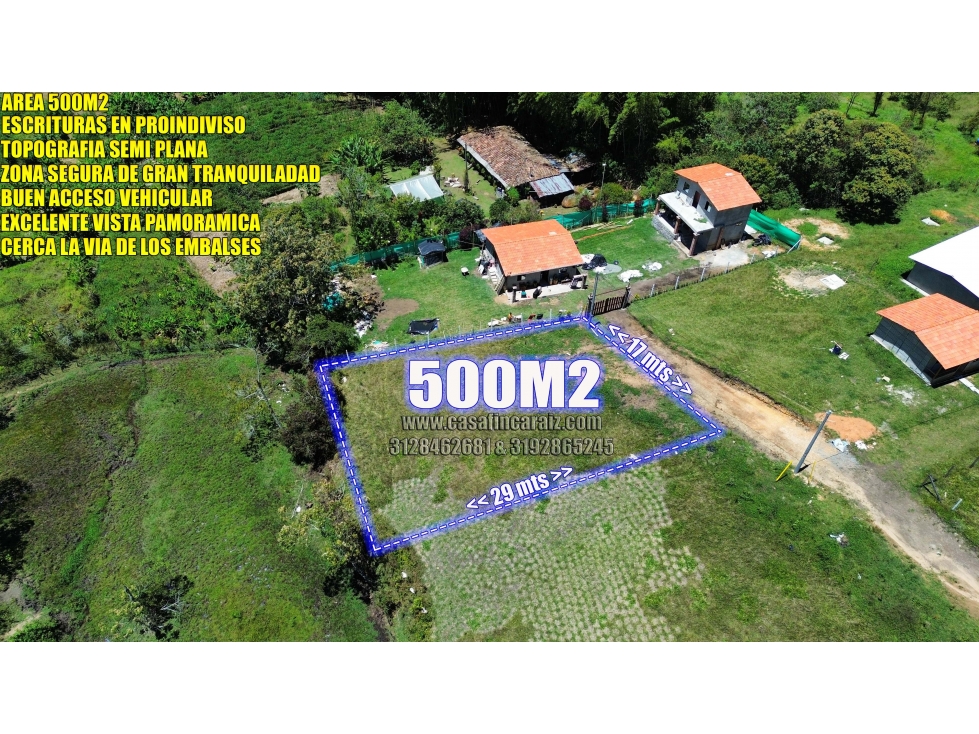 lote SEMIPLANO en marinilla vía el peñol Guatapé $ 80 millones — foto 2