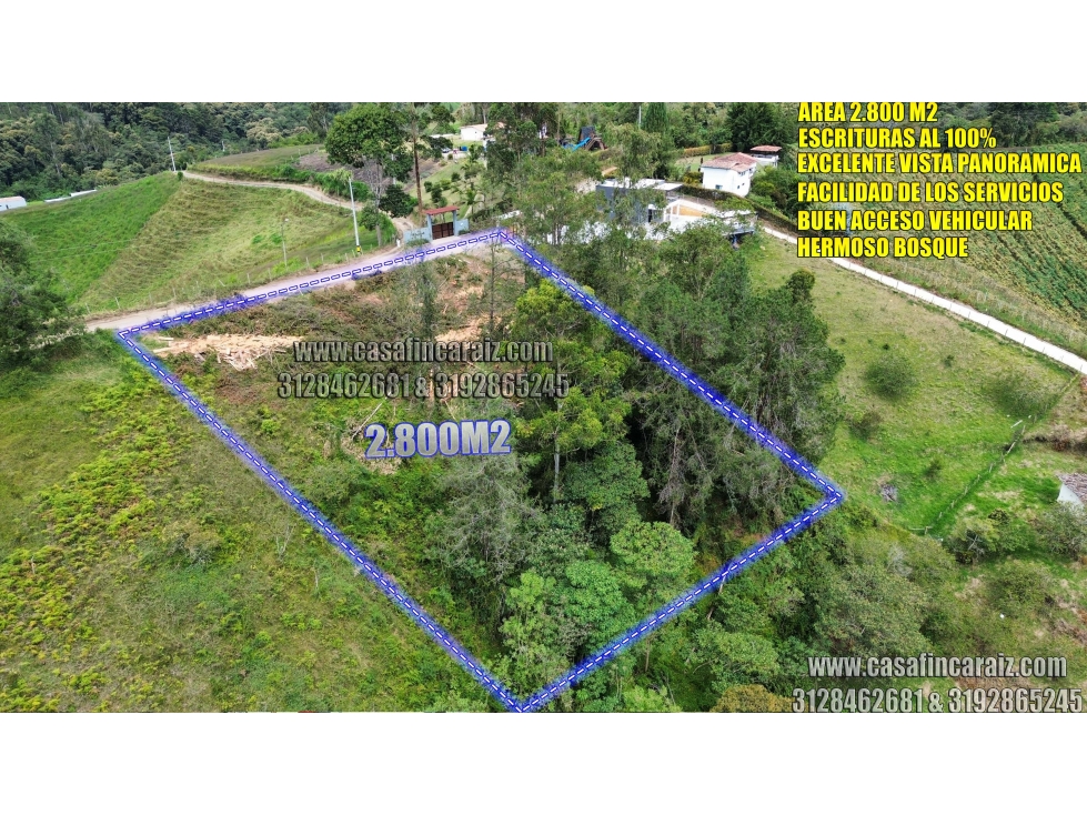 LOTE -ESCRITURAS 100% -MARINILLA A 4 MINUTOS DE LA AUTOPISTA ME/BOG — foto 2