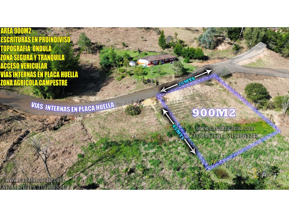 lote a 10 minutos de la autopista med/bog san Vicente sector el aguila — foto 3