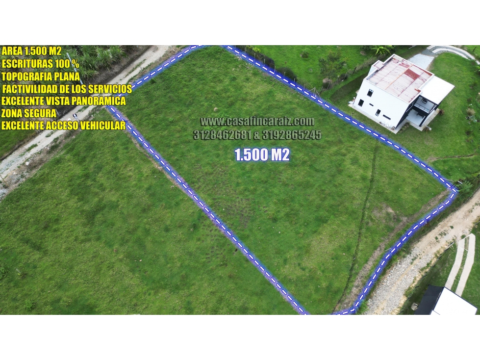 Lote en marinilla PLANO de 1.500 m² a 5 min de la Autopista Med-bog — foto 4