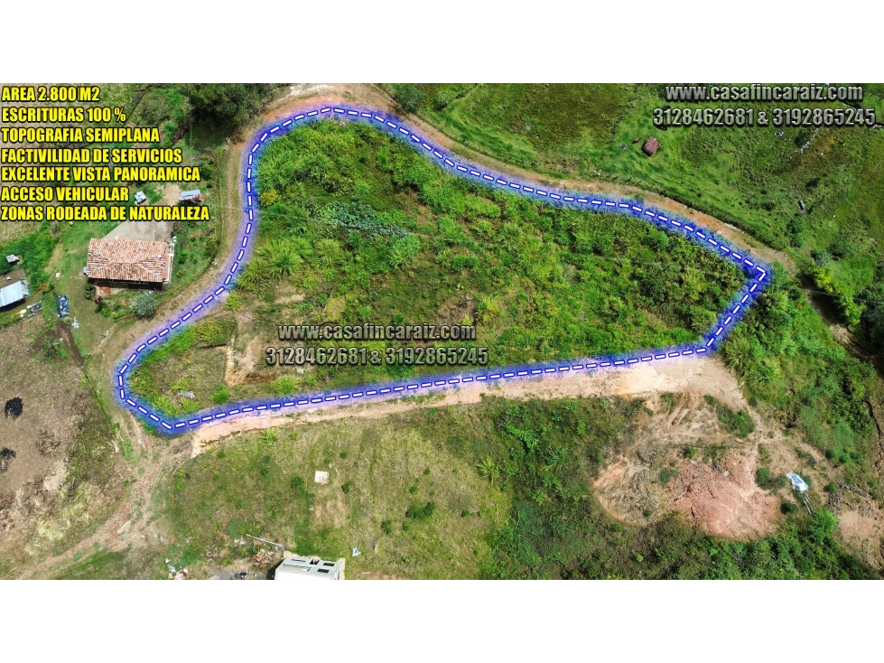 LOTE SEMIPLANO CON ESCRITURAS 100% EN EL SANTUARIO VRD EL SALTO — foto 3