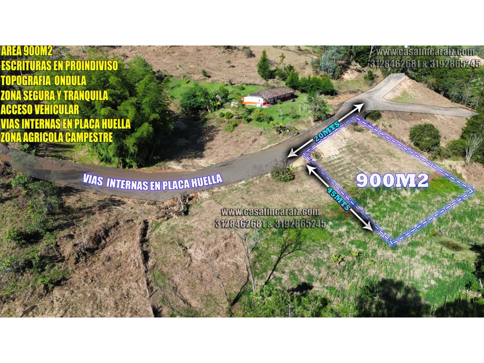 lote a 10 minutos de la autopista med/bog san Vicente sector el aguila — foto 4