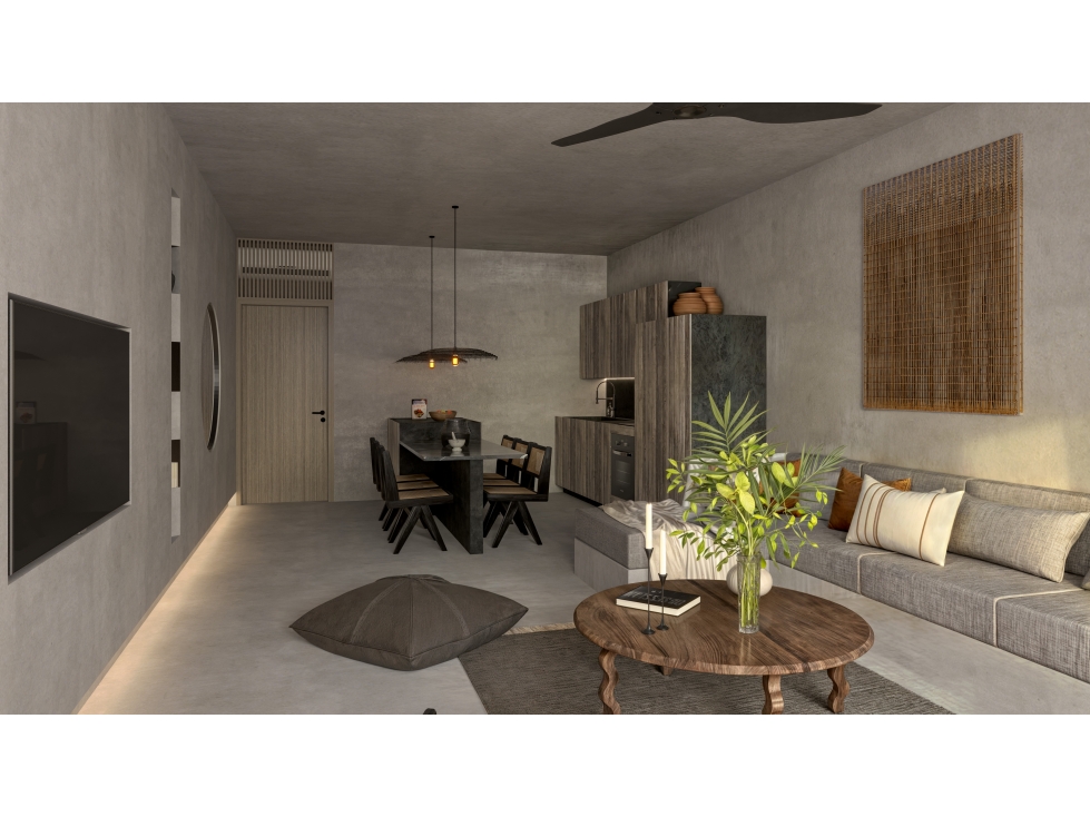Departamento amueblado en Venta en Bahía Soliman Tulum - 3