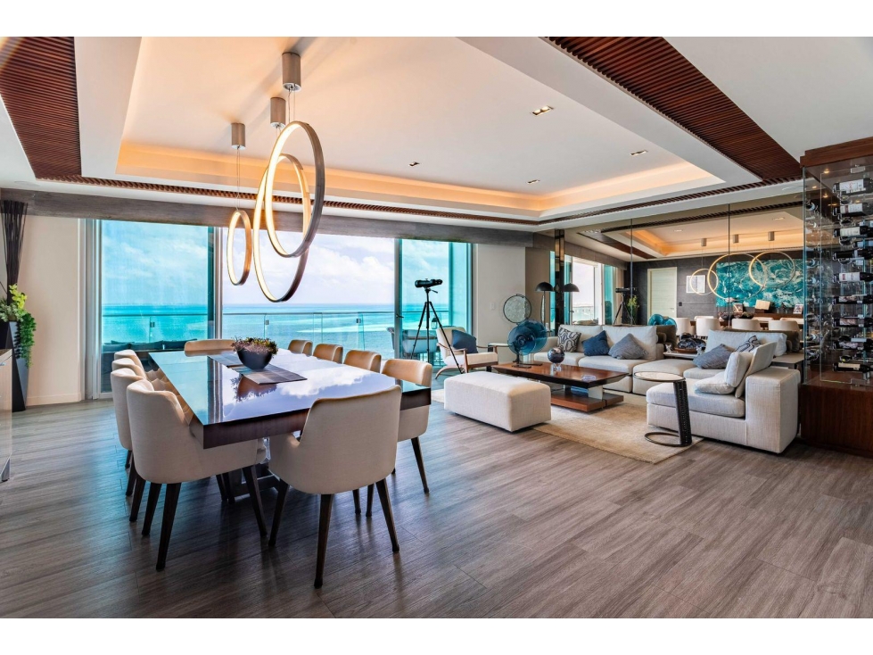 Departamento de lujo frente al mar en SLS Cancún Residences — foto 2